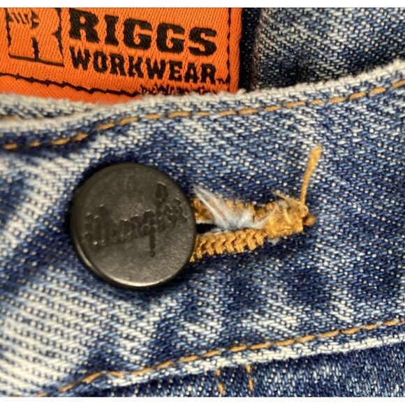 Wrangler FR Riggs Jeans Mens 38x34 Carpenter Work Flame Resistant 10FR3W020 - Picture 5 of 13